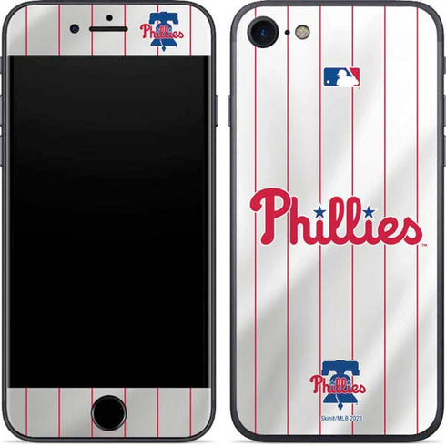 MLB Philadelphia Phillies Home Jersey iPhone 8 Skin
