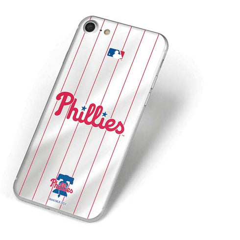 MLB Philadelphia Phillies Home Jersey iPhone 8 Skin