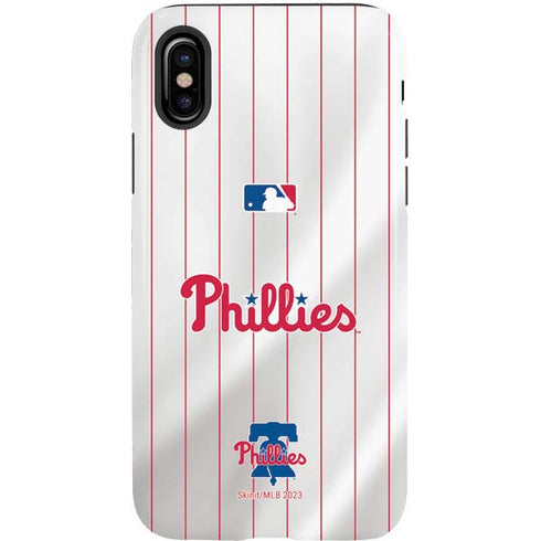 Philadelphia Phillies Home Jersey iPhone X Pro Case