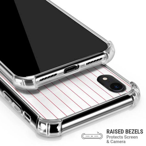 MLB Philadelphia Phillies Home Jersey iPhone XR Clear Case
