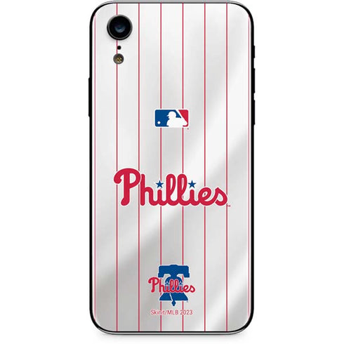 MLB Philadelphia Phillies Home Jersey iPhone XR Skin