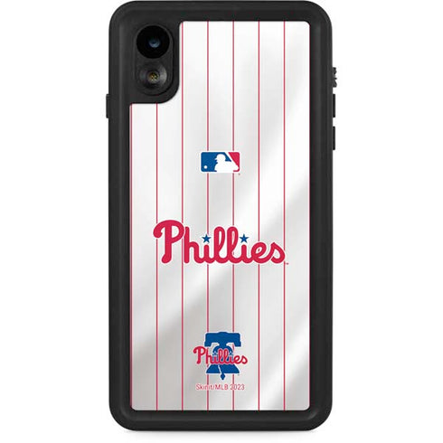 MLB Philadelphia Phillies Home Jersey iPhone XR Waterproof Case