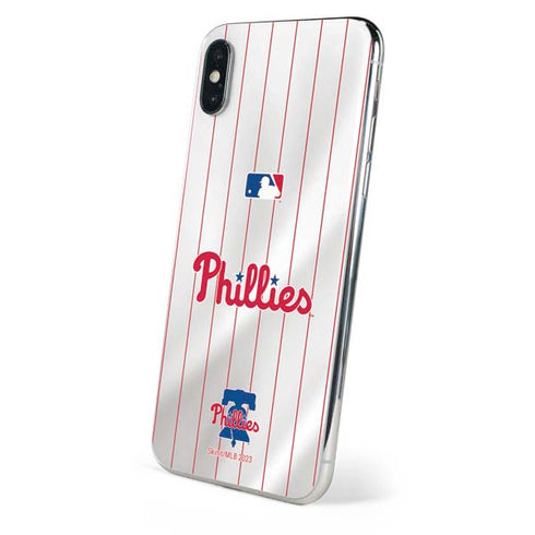 MLB Philadelphia Phillies Home Jersey iPhone XS Max Skin