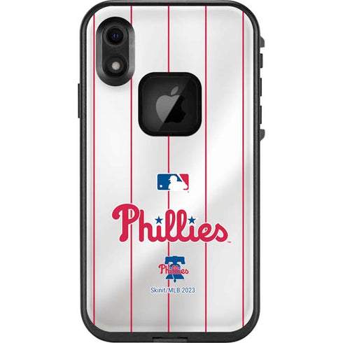 MLB Philadelphia Phillies Home Jersey LifeProof Fre iPhone Skin