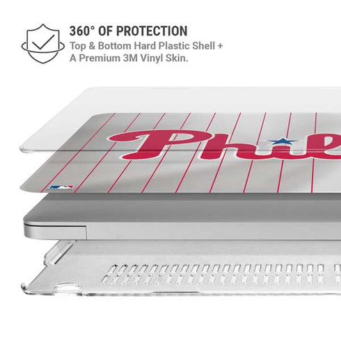 MLB Philadelphia Phillies Home Jersey MacBook Pro 16in (2019-20) Case plus Skin