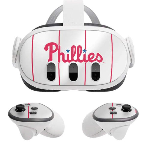 MLB Philadelphia Phillies Home Jersey Meta Quest 3 Skin