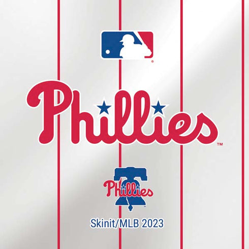 MLB Philadelphia Phillies Home Jersey Moto E5 Play Skin