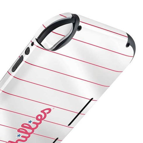 MLB Philadelphia Phillies Home Jersey Nintendo Switch Lite Skin