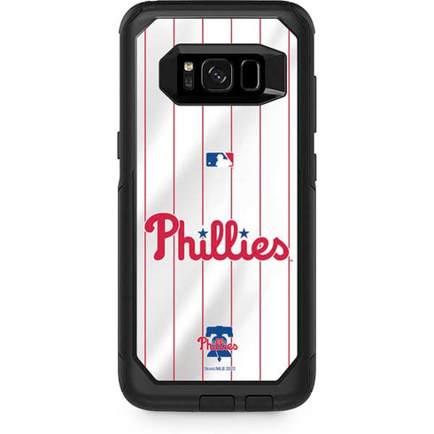 MLB Philadelphia Phillies Home Jersey Otterbox Commuter Galaxy Skin