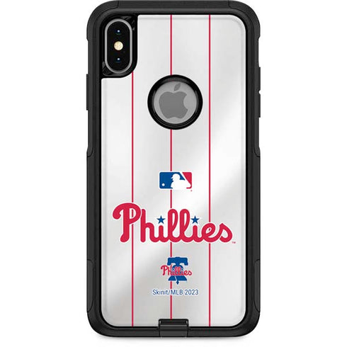 MLB Philadelphia Phillies Home Jersey Otterbox Commuter iPhone Skin