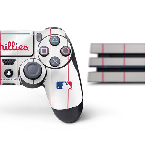 MLB Philadelphia Phillies Home Jersey PS4 Pro Bundle Skin