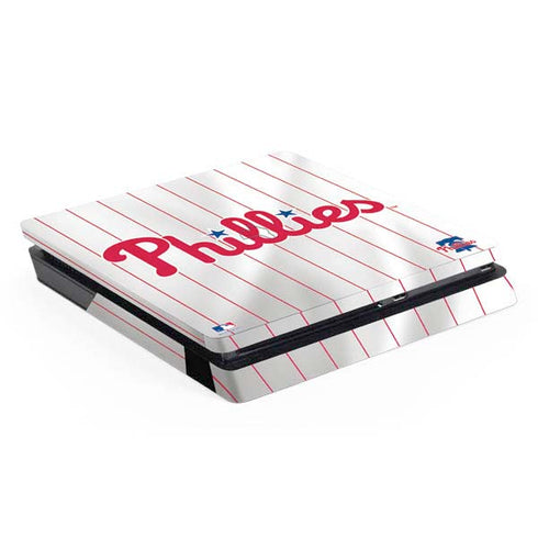 MLB Philadelphia Phillies Home Jersey PS4 Slim Skin