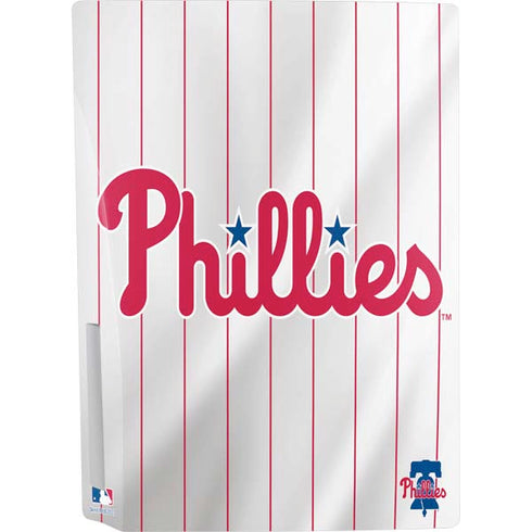 MLB Philadelphia Phillies Home Jersey PS5 Console Skin