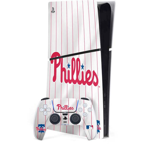 MLB Philadelphia Phillies Home Jersey PS5 Slim Digital Edition Bundle Skin