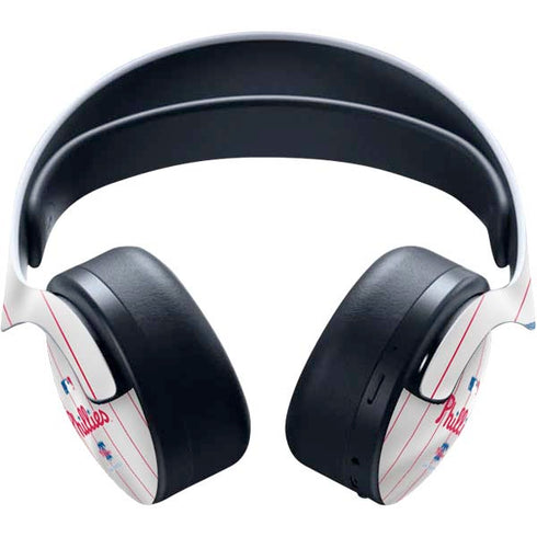 MLB Philadelphia Phillies Home Jersey PULSE 3D Wireless Headset for PS5 Skin