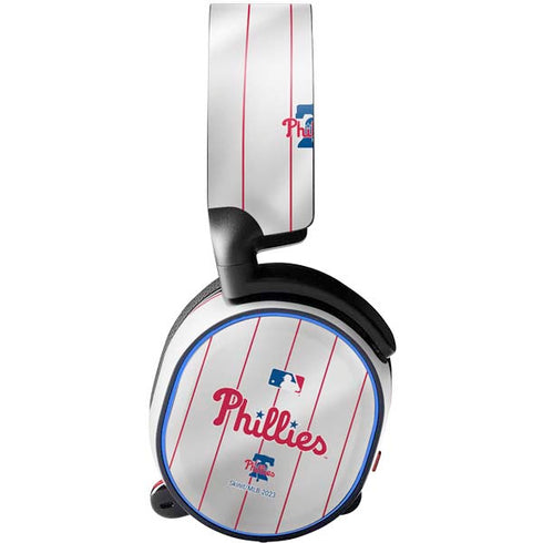 MLB Philadelphia Phillies Home Jersey SteelSeries Arctis 3 Skin
