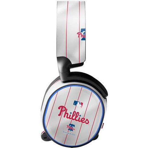MLB Philadelphia Phillies Home Jersey SteelSeries Arctis 5 Skin