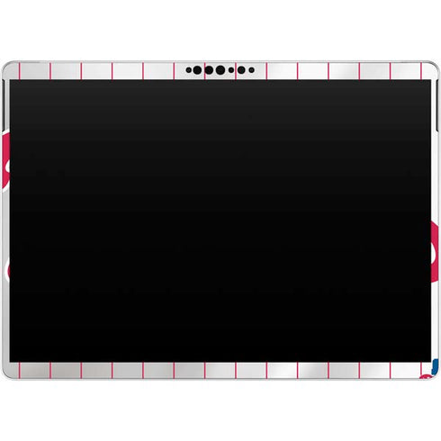 MLB Philadelphia Phillies Home Jersey Surface Pro 8 Skin