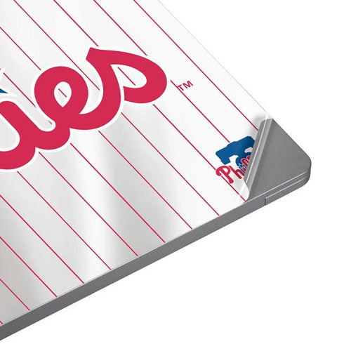 MLB Philadelphia Phillies Home Jersey Universal Laptop 16in (13 x 9.4in) Skin