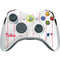 MLB Philadelphia Phillies Home Jersey Xbox 360 Wireless Controller Skin