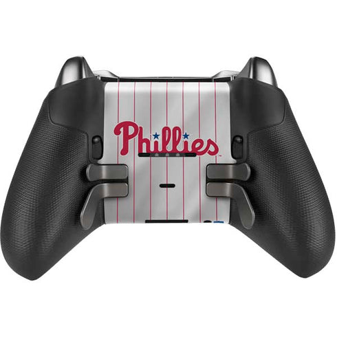 MLB Philadelphia Phillies Home Jersey Xbox Elite Wireless Controller Series 2 Skin