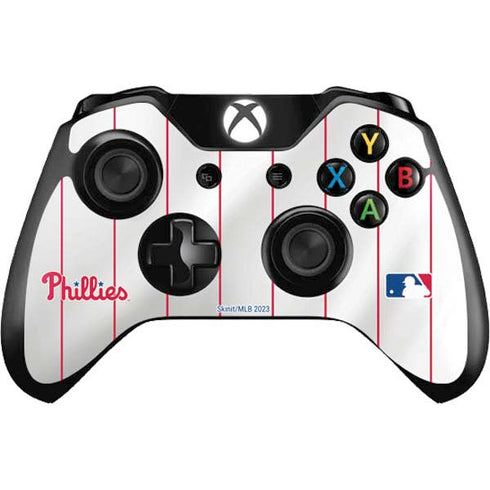 MLB Philadelphia Phillies Home Jersey Xbox One Controller Skin