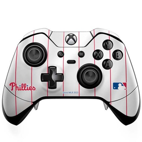 MLB Philadelphia Phillies Home Jersey Xbox One Elite Controller Skin