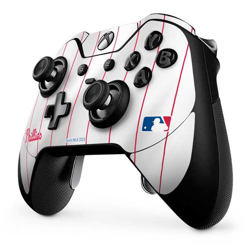 MLB Philadelphia Phillies Home Jersey Xbox One Elite Controller Skin