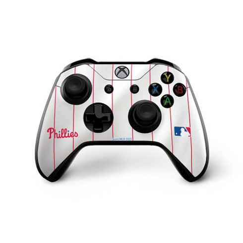 MLB Philadelphia Phillies Home Jersey Xbox One X Controller Skin