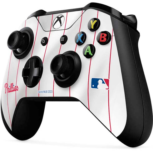 MLB Philadelphia Phillies Home Jersey Xbox One X Controller Skin