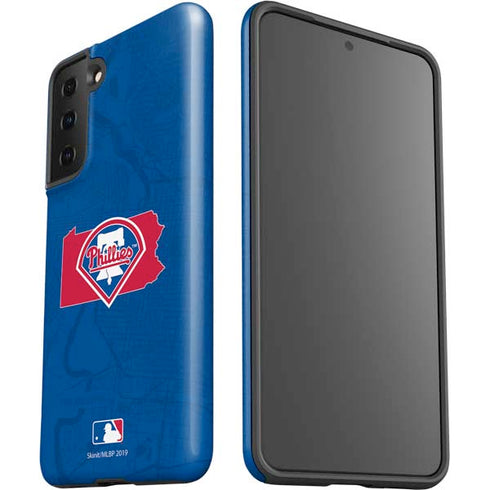 MLB Philadelphia Phillies Home Jersey Galaxy S21 FE Pro Case
