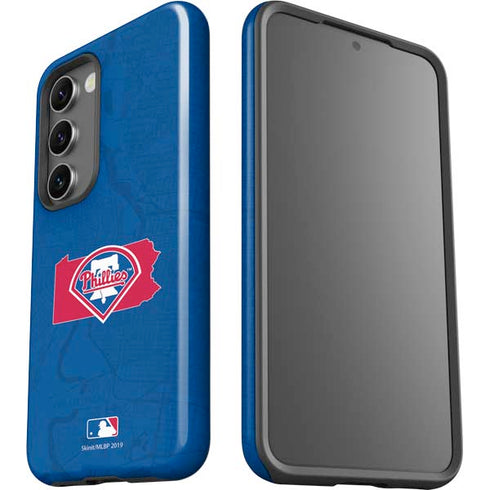 MLB Philadelphia Phillies Home Jersey Galaxy S23 Plus Pro Case