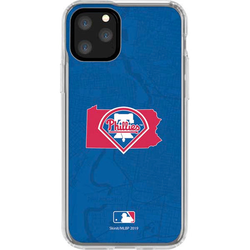 MLB Philadelphia Phillies Home Jersey iPhone 11 Pro Clear Case