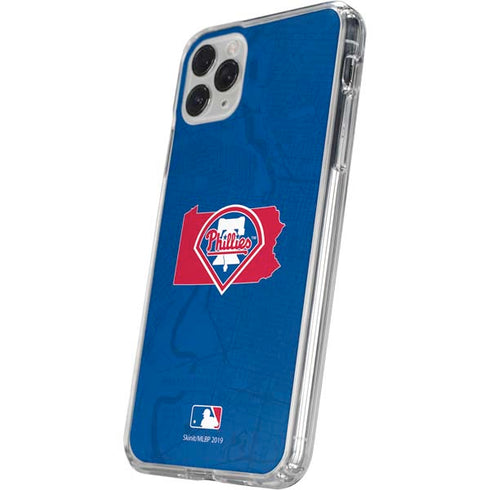MLB Philadelphia Phillies Home Jersey iPhone 11 Pro Clear Case