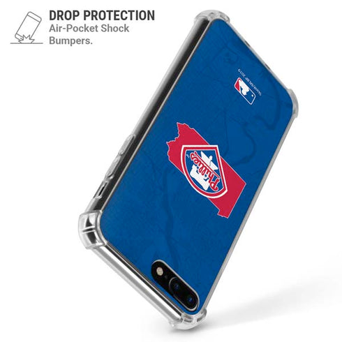 MLB Philadelphia Phillies Home Jersey iPhone 7/8 Plus Clear Case