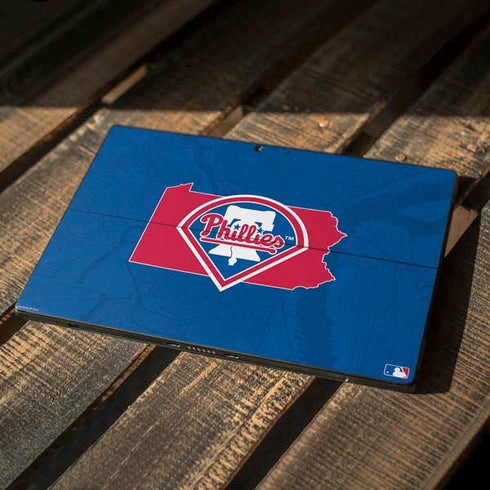 MLB Philadelphia Phillies Home Jersey Surface Pro 7 Skin