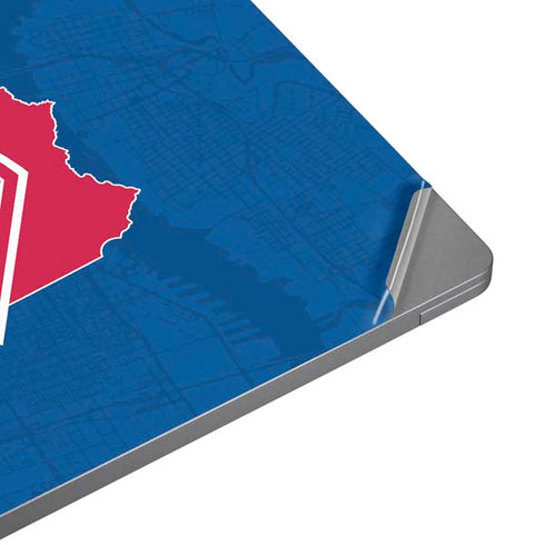 MLB Philadelphia Phillies Home Jersey Universal Laptop 13in (10.6 x 7.6in) Skin