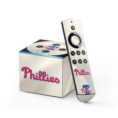 MLB Philadelphia Phillies Road Jersey Fire TV Cube Skin