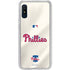 MLB Philadelphia Phillies Road Jersey Galaxy A10e Clear Case