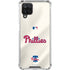 MLB Philadelphia Phillies Road Jersey Galaxy A12 Clear Case