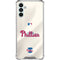 MLB Philadelphia Phillies Road Jersey Galaxy A13 5G Clear Case