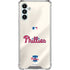 MLB Philadelphia Phillies Road Jersey Galaxy A13 5G Clear Case