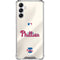 MLB Philadelphia Phillies Road Jersey Galaxy A14 5G Clear Case