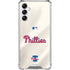 MLB Philadelphia Phillies Road Jersey Galaxy A14 5G Clear Case