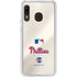 MLB Philadelphia Phillies Road Jersey Galaxy A20 Clear Case