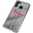 MLB Philadelphia Phillies Road Jersey Galaxy A21 Clear Case
