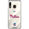 MLB Philadelphia Phillies Road Jersey Galaxy A30 Clear Case