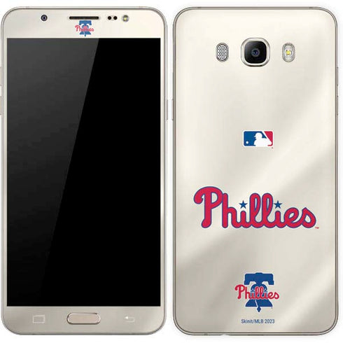MLB Philadelphia Phillies Road Jersey Galaxy J7 Skin