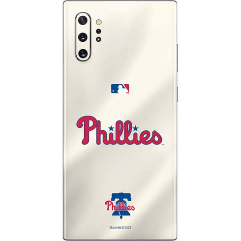 MLB Philadelphia Phillies Road Jersey Galaxy Note 10 Plus Skin