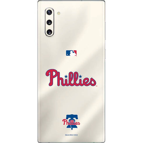 MLB Philadelphia Phillies Road Jersey Galaxy Note 10 Skin